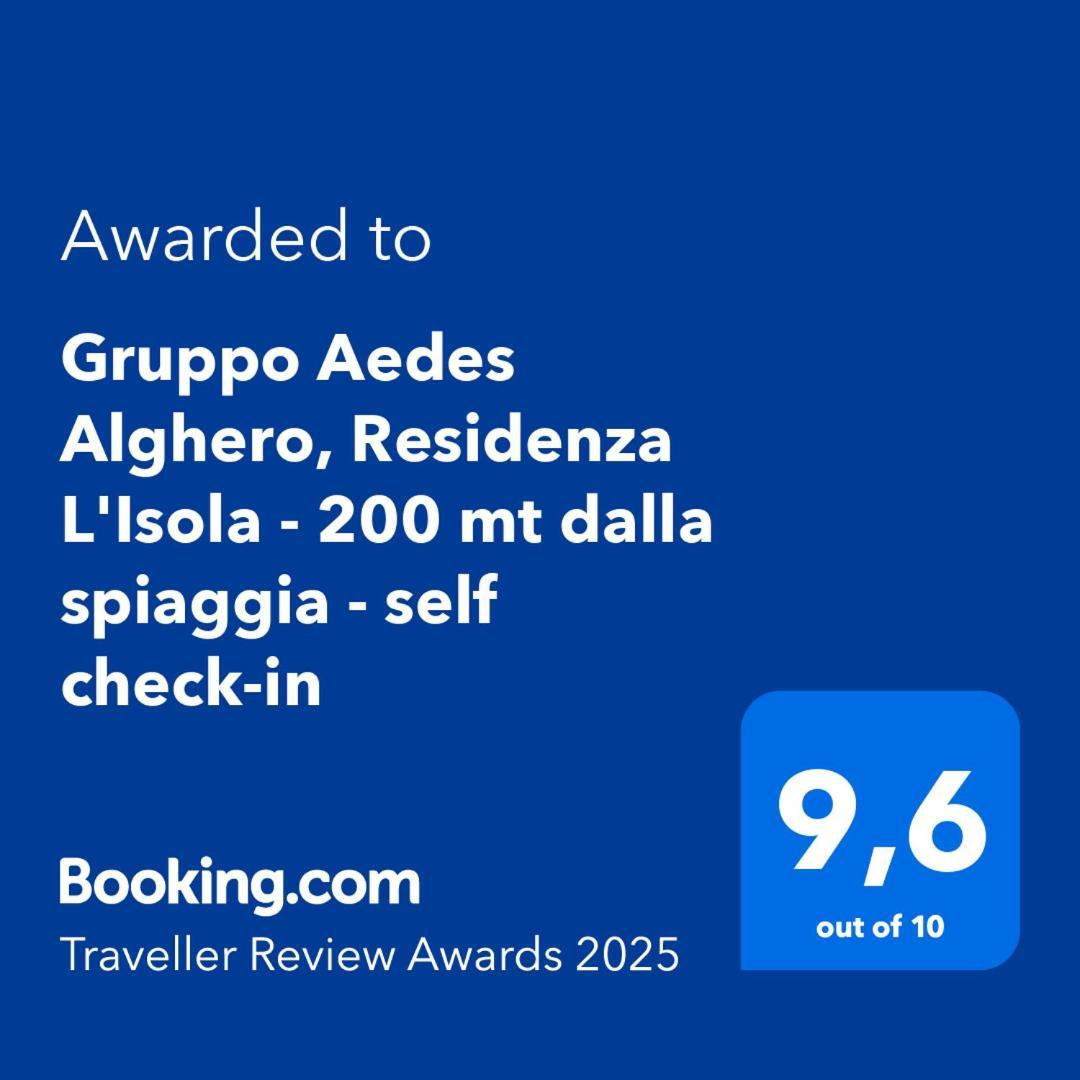 Gruppo Aedes Alghero, Residenza L'Isola - 200 Mt Dalla Spiaggia Buitenkant foto